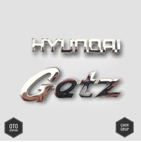 Resim Hyundai Getz Bagaj Yazısı Arması Takım 