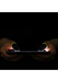 Resim E-spor Parmak Eldivenleri 4'lü - Pubg Oyun Eldiveni Ter Geçirmez 2 Çift - 4 Parmaklık 