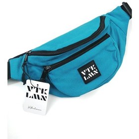 Resim Vatkalimon Unisex Petrol Renkli Omuz ve Bel Çantası 