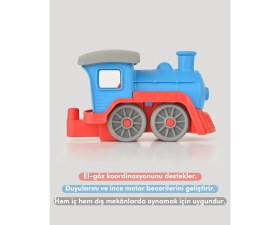 Resim LC Oyuncak Tren Lokomotif 