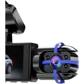 Resim Cosmotex Araç İçi Full Hd Kamera Ön Ve Arka Kameralı Ekranlı Araç Kamerası 