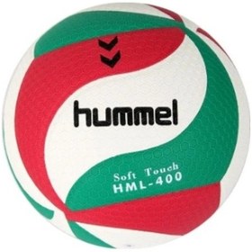 Resim Hml400 Voleybol Topu Kırmızı Yeşil Çok Renkli 