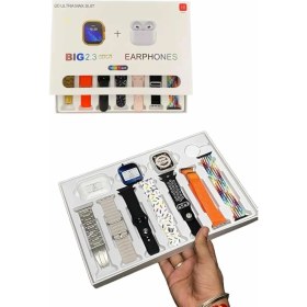 Resim Akıllı Saat 7 Kordonlu Kulaklık Hediyeli Nabız Ölçer Uyku Takibi Sesli Görüşme 