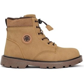 Resim Cool Alaca Sarı Erkek Çocuk Kauçuk Taban Kaymaz Bot Siyah 