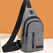 Resim Yeni Kadın Çantası - Çok Fonksiyonlu, Kaza Stili, Hafif, Ayarlanabilir Askı, Zip Kapatma, Polyester Astar, Desen Yok, Baskı Yok, Fringe Yok, Yıkanamaz 