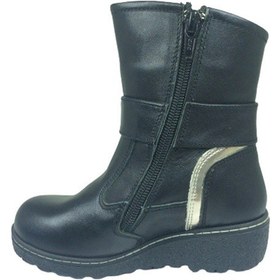 Resim Ortopedika Cici Bebe Kız Çocuk Bot % 100 Deri Ortopedik Anatomik (460077166) Siyah 