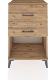 Resim Hyperion Komodin 2 Çekmeceli 60x44x96 Çam-çam Çam 