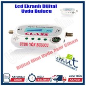 Resim Digital Uydu Bulucu Pusulalı Mini Lcd Ekranlı Dijital Uydu Yön Sinyalı Bulucu Mini Uydu Sinyal Buluc 