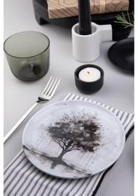 Resim Kütahya Porselen Mind 4 Parça 15 Cm Tabak 