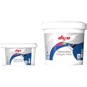 Resim Dyo Teknotex Dolgulu Dış Cephe Astarı 7,5 Litre Beyaz 