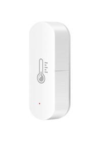 Resim Suntek Bodrum Ev Ofis Için Akıllı Kablosuz Nem Sıcaklık 