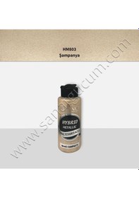 Resim Cadence Hibrit Metalik Multisurface Boya 120 Ml. Hm-803 Şampanya 