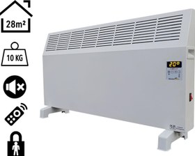 Resim Heatbox Konvektör Isıtıcı 2500W Uzaktan Kumandalı Dijital HBK2500D 