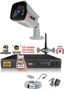 Resim IDS DS-2027HD-SET1-NOHDD 1 Kameralı 1080P Full HD 5 MP Sony Lensli Kamera Seti - 2027 