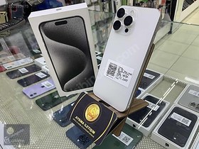 Resim Apple iPhone 15 Pro Max İkinci El TR | 256 GB | Beyaz 