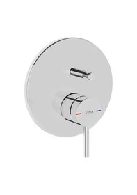 Resim VitrA Origin Krom Ankastre Tepe Banyo Duş Seti Krom 