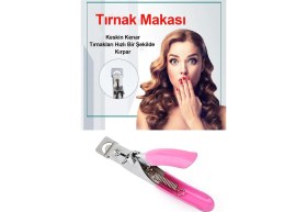 Resim Takma Tırnak Protez Tırnak Pens Kesici Ayarlayıcı Giyotin ( Lisinya ) 