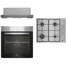 Resim Beko Süper Ankastre Set Inox 