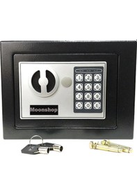 Resim Moonshop Elektronik Şifreli Para Çelik Ve Otel Kasası 3 MM Montaj Ekipman 