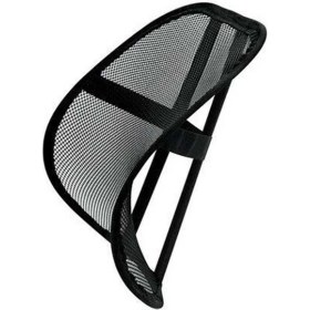 Resim Fileli Oto Bel Arkası Terletmez Ortopedik Araç Sırt Destek Filesi 