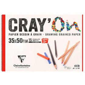 Resim Banadabak Clairefontaine Crayon Resim Defteri 35X50 Spiralli 120 Gr 15 Yp 966500 