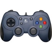 Resim Logitech G F310 4 Tuşlu D-Pad ile Kablolu Gamepad - Lacivert 