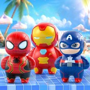 Resim MARVEL Spider-For Man Iron for Man Hulk Plaj Partisi Props - Dayanıklı Plastik Yüzme Gözlüğü ve Aksesuarları Doğum Günü, Düğün, Mezuniyet Hediyeleri için - Elektrik Gerektirmez, Plaj Aksesuarları, Kutlama Ekipmanları, Canlı Kostüm Props, Kolay Saklama Tasarımı için Cadılar Bayramı, Noel Etkinliği ve Parti Malzemeleri 