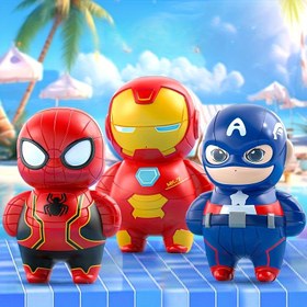 Resim MARVEL Spider-For Man Iron for Man Hulk Plaj Partisi Props - Dayanıklı Plastik Yüzme Gözlüğü ve Aksesuarları Doğum Günü, Düğün, Mezuniyet Hediyeleri için - Elektrik Gerektirmez, Plaj Aksesuarları, Kutlama Ekipmanları, Canlı Kostüm Props, Kolay Saklama Tasarımı için Cadılar Bayramı, Noel Etkinliği ve Parti Malzemeleri 