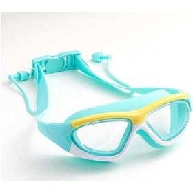 Resim Dm Çocuklar İçin Yumuşak Silikon Çerçeveli Beyaz Yüzücü Gözlüğü Beyaz 