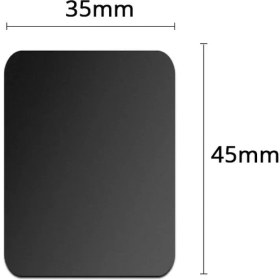 Resim GongtuShop 1 Adet 35MMX45MM Tarzı Telefon Kılıfı Mıknatıs Etiket Metal Plaka Disk Mıknatıs Araç Telefonu Tutacağı Demir Sac Etiket Mobil Mıknatıs Tutucu Standı Aksesuarları (Yurt Dışından) 
