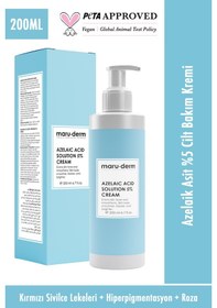 Resim Maruderm Azelaik Asit %5 Cilt Bakım Kremi 200 ML 