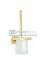 Resim Klozet Fırçası Montajlı Altın Sarı 