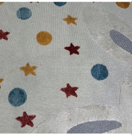 Resim Hoom Rugs Kids Tavşan Desenli Antibakteriyel & Kolay Temizlenebilir Çocuk Halısı Çok Renkli 