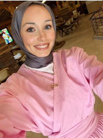 Resim Butik Moda Etkm003 Üstü Bağlamalı Eteği Yandan Fermuarlı Takım Pembe 001 