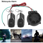 Resim Pengfushop5 Motosiklet Alarm Güvenlik Sistemi Çift Uzaktan Kumanda 12V Motosiklet Hırsızlığı Koruması Bisiklet Scooter Motor Alarm Sistemi (Yurt Dışından) 