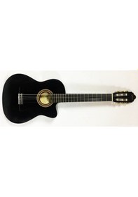 Resim Valencia Vc104tcvtbk Elektro Klasik Gitar 4/4 Sap Çelikli Siyah 