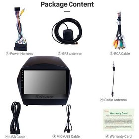 Resim Hyundaı Ix35 2010-2015 Multimedya Navigasyon Usb Kamera Carplayer 6 Ram 