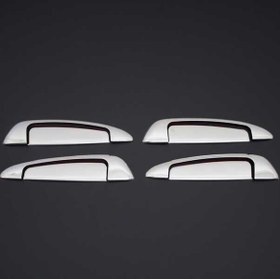 Resim OMSA Fiat Linea Krom Çerçeveli Kapı Kolu 8 Parça 2007-2018 Arası 