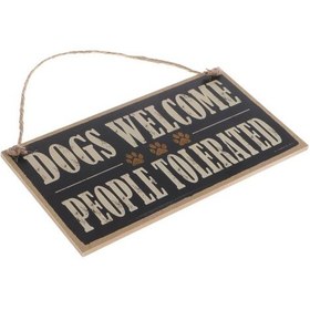 Resim Homyl Vintage Köpekler Karşılama Insanlar Tolerans Kurulu Plak Tarif Edildiği Gibi 