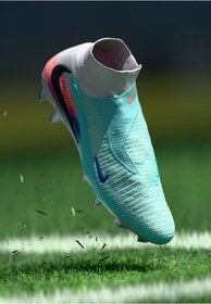 Resim Nike Phantom 6 High Elite FG bağcıksız | Turkuaz 