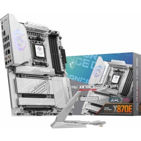 Resim Mag X870E Edge Tı Wıfı Am5 Ddr5 8400MHZ(OC) Usb4 4x M.2 HDMI 5g Lan Wıfı 7 Rgb Atx 