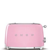 Resim Smeg TSF01PKEU 2x2 Pembe Ekmek Kızartma Makinesi 