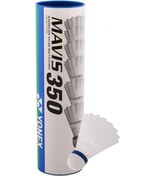 Resim Yonex Mavis 350 6'lı Beyaz Badminton Topu 