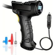 Resim Lastik Şişirme Taşınabilir Araç Hava Pompası, Elektrikli Lastik Şişirme Pompası, Evrensel Araç Hava Pompası 