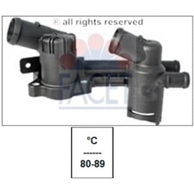 Resim Vw Fabıa 1.2 Tsı Cbzb 10→ Termostat 80 - 89 Derecec 03f121111a Facet 