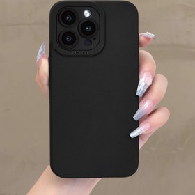 Resim Basit Siyah Kılıf Gelişmiş Her Yönlü Lens Koruması Darbeye Dayanıklı Kılıf Klasik Gece Yarısı Siyah Dayanıklı Kılıf Klasik Seri Iphone14 13 13 12 11 Pro Plus Max Mini için 