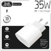 Resim Subzero SG67 35 Watt Pd Hızlı Şarj Başlıgı 