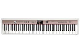 Resim NUX NPK-20-WH Taşınabilir Dijital Piyano (Beyaz) | Gelişmiş Ses Motoru Sahne Piyanosu 