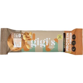 Resim GİGİ'S Yer Fıstıklı Kolajenli Yüksek Protein Bar 