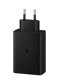Resim Samsung EP­-T6530N Type C & Type A Üçlü Siyah Hızlı Şarj Aleti |  Türkiye Garantili 